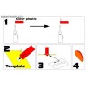 Templates for position lights - All scales