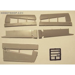 DHC-4 Caribou Tail Surfaces - 1/72 update set