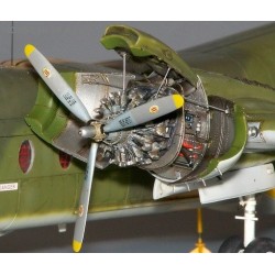 DHC-4 Caribou Engine Set - 1/72 update set