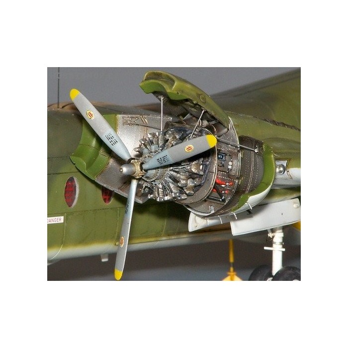 DHC-4 Caribou Engine Set - 1/72 update set