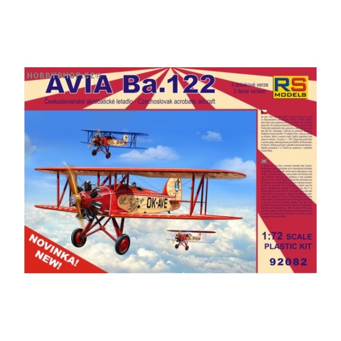 Avia Ba.122 Frantisek Novak Limited - 1/72 kit