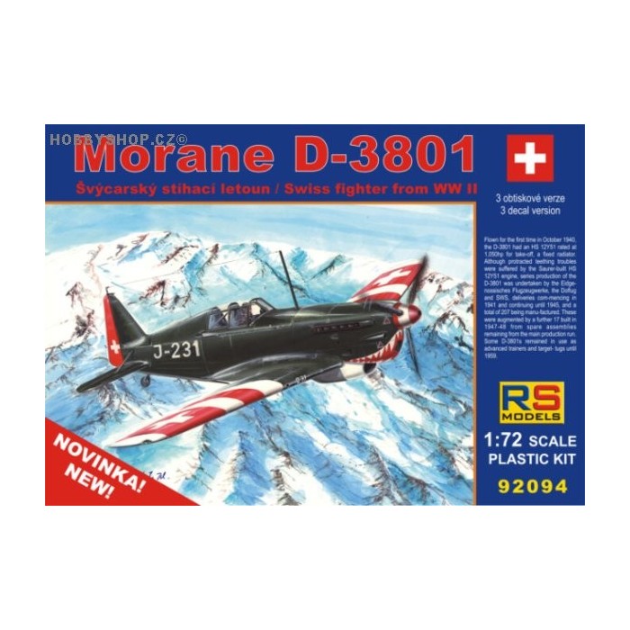 Morane D-3801 - 1/72 kit