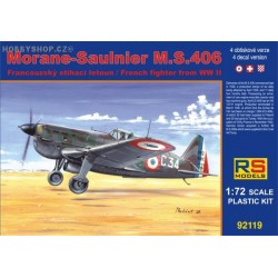 Morane-Saulnier M.S.406 Naval / D-3800 - 1/72 kit