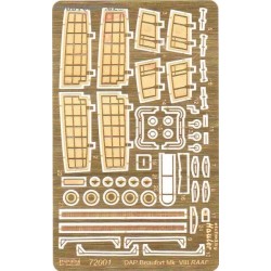 DAP Beaufort Mk.VII RAAF - 1/72 PE set