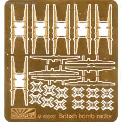 British bomb rack part 1 - 1/48 PE set