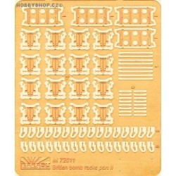 British bomb racks part II - 1/72 PE set