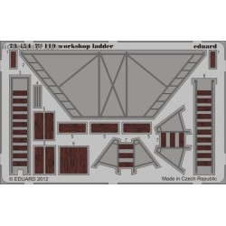 Bf 110 workshop ladder - 1/72 painted PE set