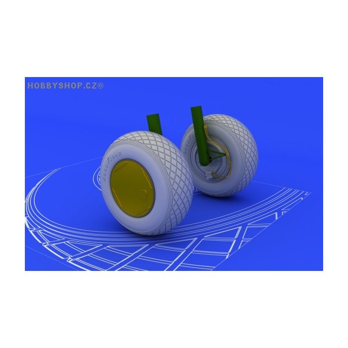 PV-1 Ventura wheels - 1/48 update set