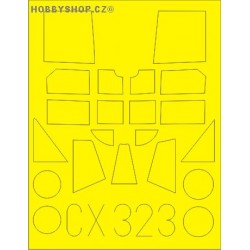 J2M5 Raiden - 1/72 mask
