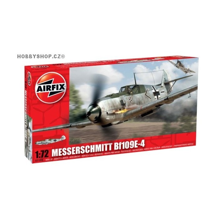 Messerschmitt Bf 109E-4 - 1/72 kit