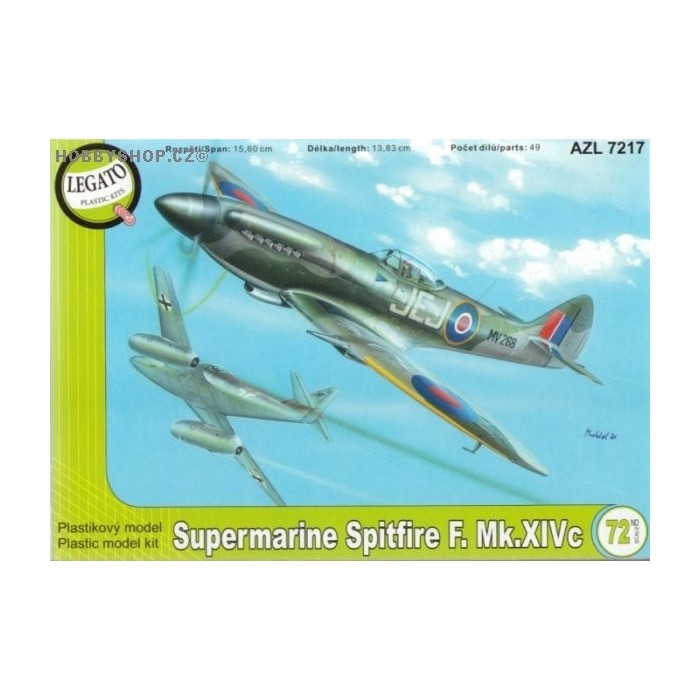 Spitfire Mk.XIVe - 1/72 kit