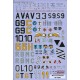 Bf 109E Luftwaffe Experts - 1/32 decal