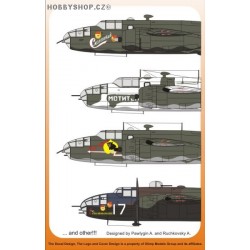 B-25 Mitchell In the Russian Sky - 1/48 decal