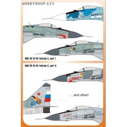 MiG-29 Fulcrum C (9-13) Part I. - 1/72 decal