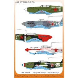 Yak-1 / Yak-1b - 1/72 decals