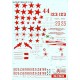 Yak-1 / Yak-1b - 1/72 decals