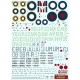 War gift: Presentation Spits Mk.II, V, IX - 1/72 decals