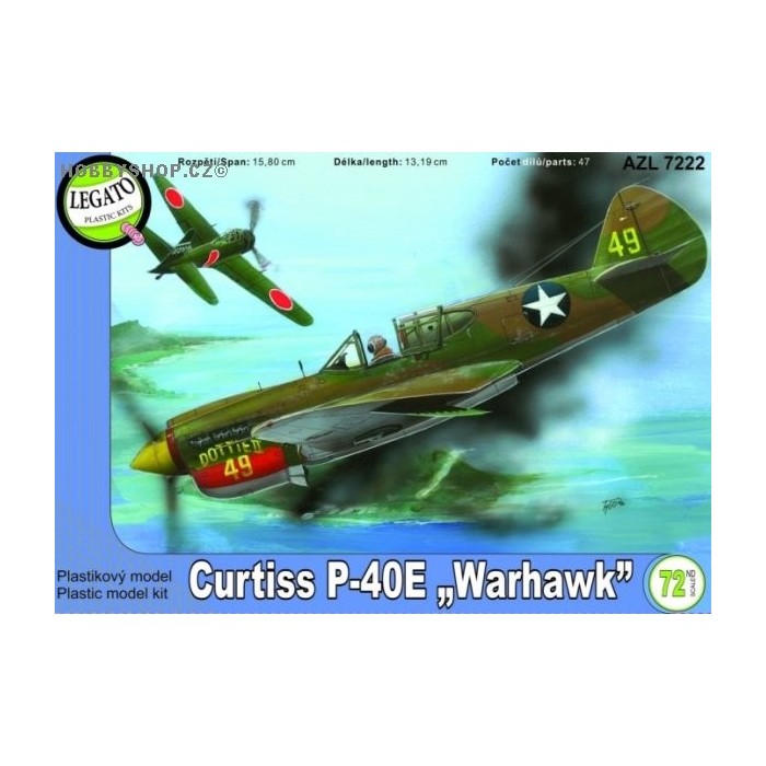 Curtiss P-40E - 1/72 kit