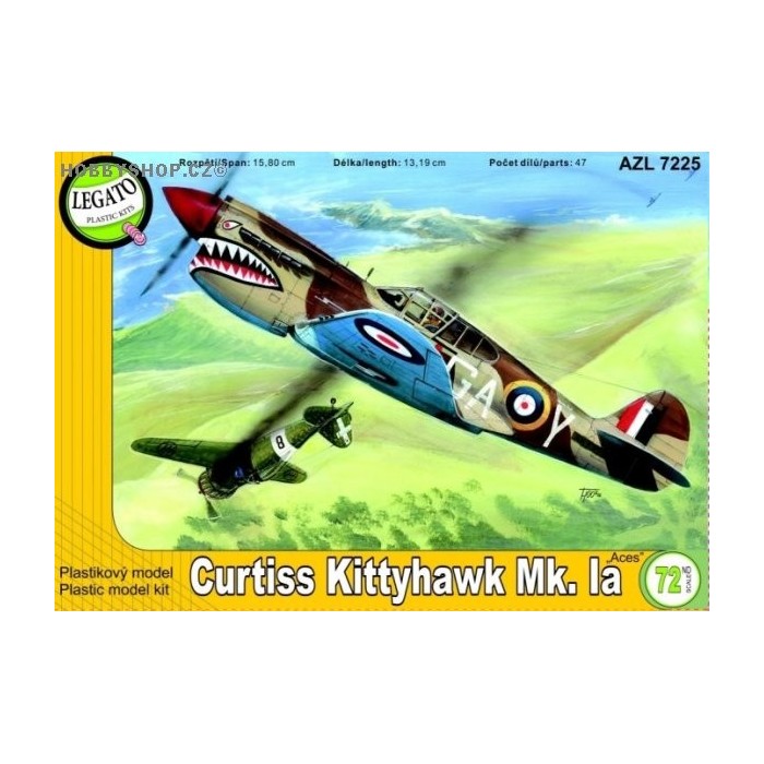 Kittyhawk Mk.Ia Aces - 1/72 kit