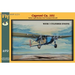 Caproni Ca.101 7 cylinder engine - 1/72 kit