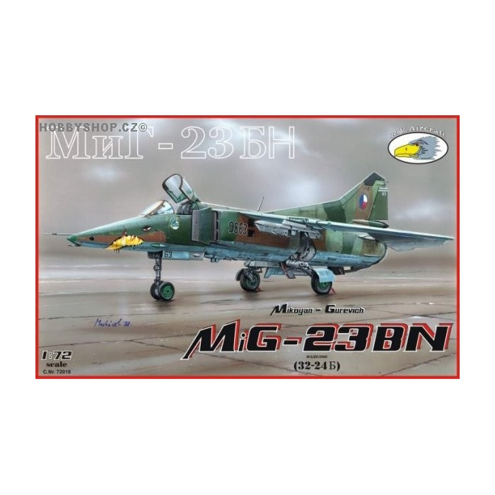 MiG-23BN (Type 32-24B) - 1/72 kit