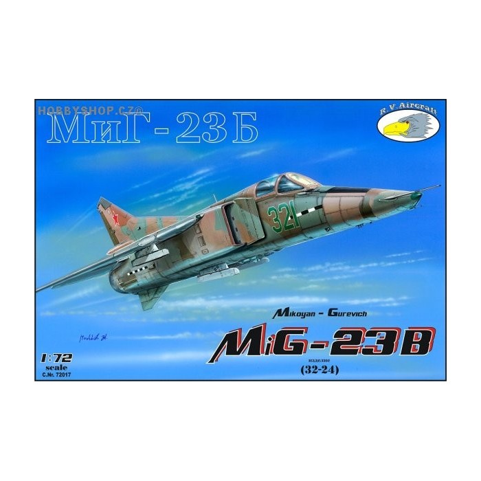 MiG-23B (Type 32-24) - 1/72 kit
