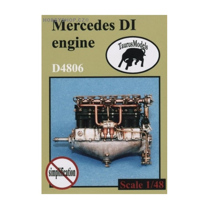 Mercedes DI engine - 1/48 update set