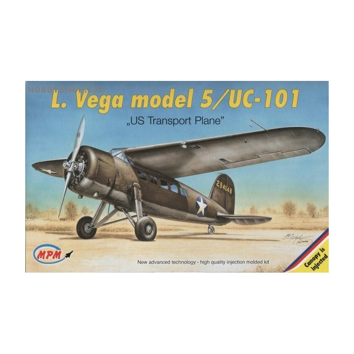 Lockheed Vega 5 / UC 101 - 1/72 kit - Hobbyshop.cz