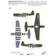 P-51A / F-6A Mustang - 1/72 kit