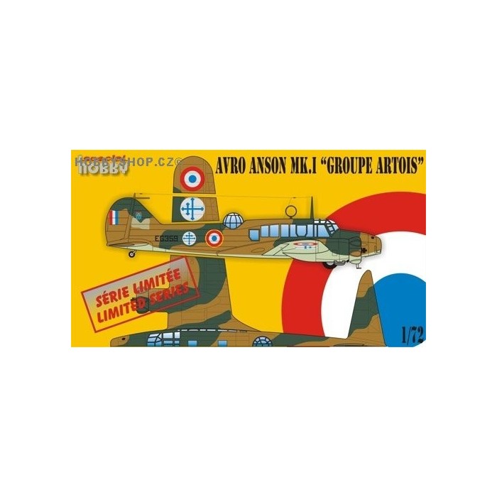 Anson Mk.I Groupe Artois - 1/72 kit