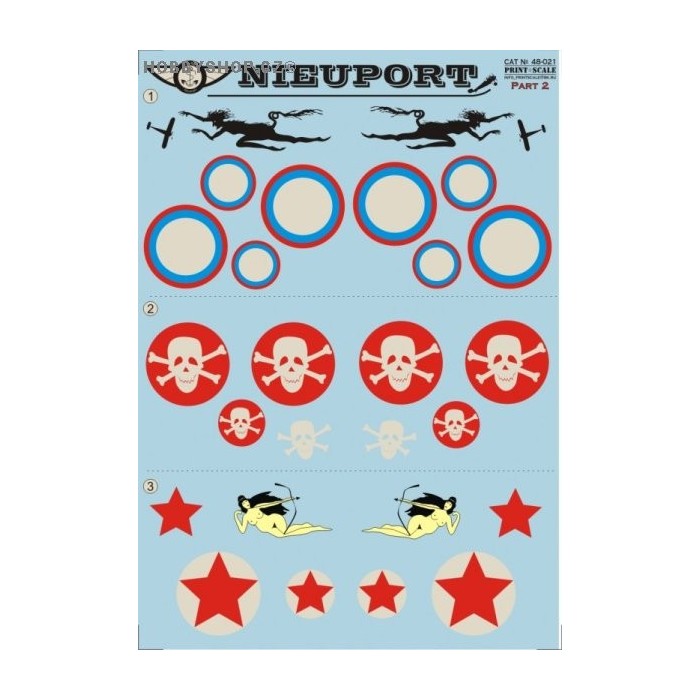 Nieuport Part 2 - 1/48 decal