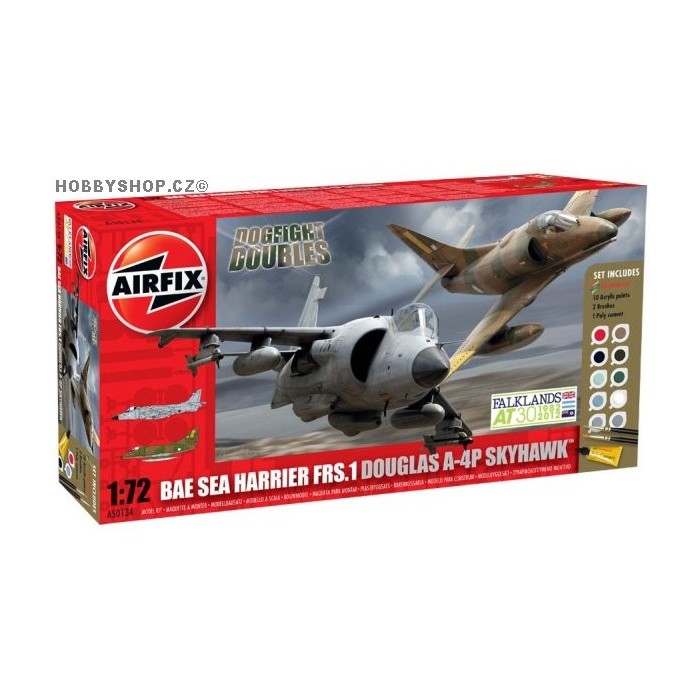 Dogfight Sea Harrier FRS.1 vs A-4P Skyhawk - 1/72 kit