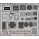 B-25J bomber front interior S.A. - 1/32 painted PE set