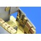 B-25J bomber front interior S.A. - 1/32 painted PE set