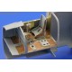 B-25J bomber cockpit interior S.A. - 1/32 painted PE set