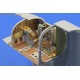 B-25J bomber cockpit interior S.A. - 1/32 painted PE set