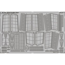 Il-2m3 landing flaps - 1/48 PE set