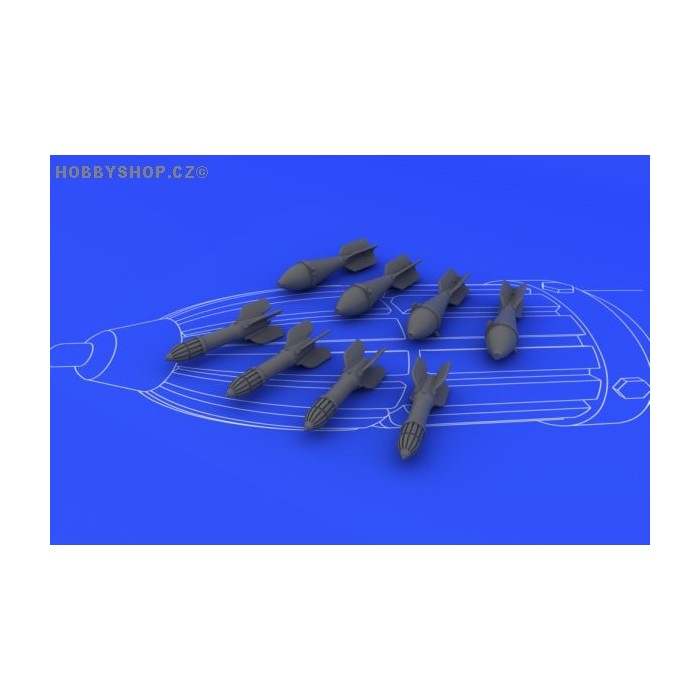 Il-2 weapon set (FAB 50, RS 132) - 1/48 update set
