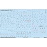 MiG-21 stencils Russian - 1/48 decal set