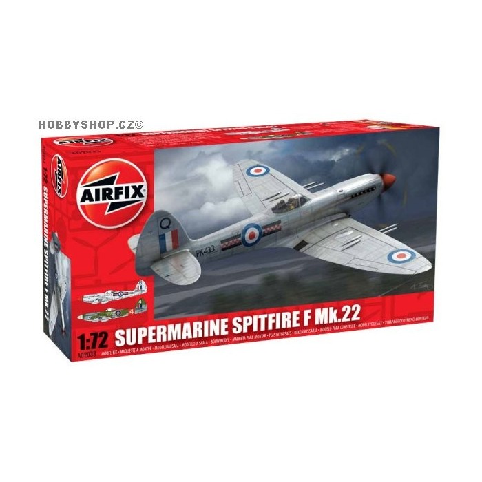 Supermarine Spitfire F Mk.22 - 1/72 kit