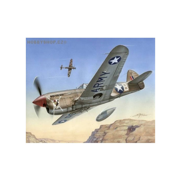 P-40F Warhawk Short tails over Africa - 1/72 kit