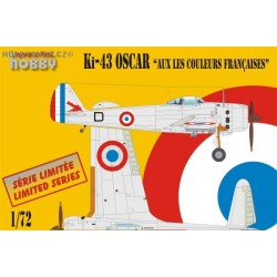 Ki-43 Oscar Aux les coleurs Francaises - 1/72 kit