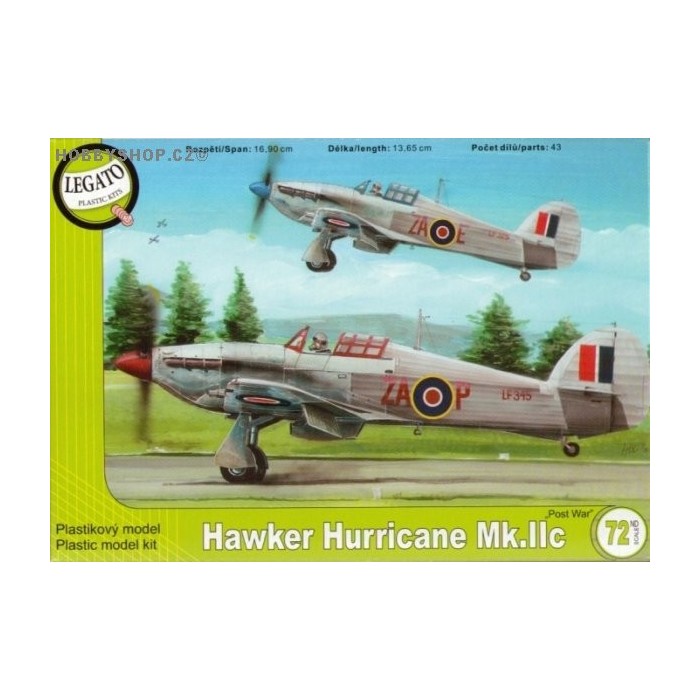 Hurricane Mk.IIc Post War - 1/72 kit
