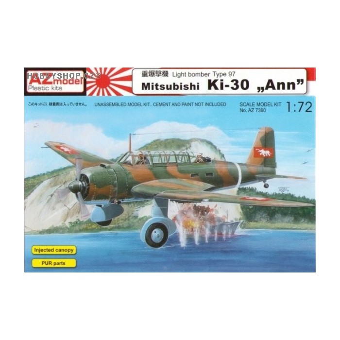 Mitsubishi Ki-30 Ann - 1/72 kit