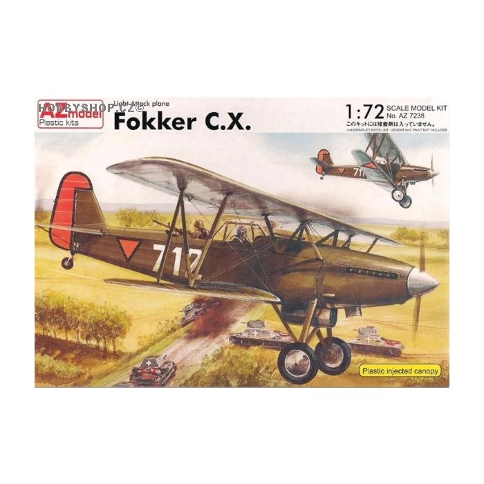 Fokker C.X Dutch - 1/72 kit