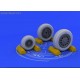 F-117A wheels - 1/32 update set