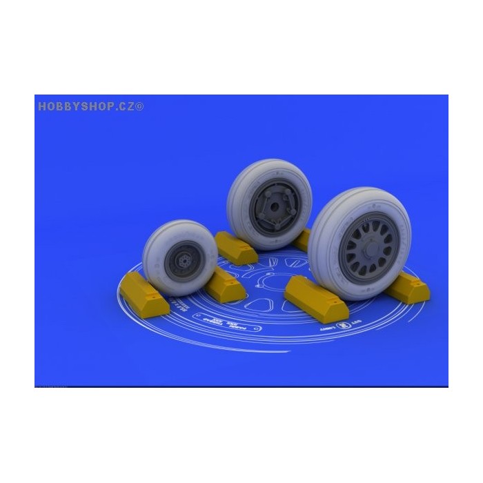 F-117A wheels - 1/32 update set