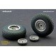 B-17 wheels - 1/48 update set