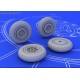 MiG-15 wheels - 1/72 update set