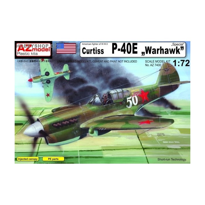 Curtiss P-40E Warhawk 'Special' - 1/72 kit